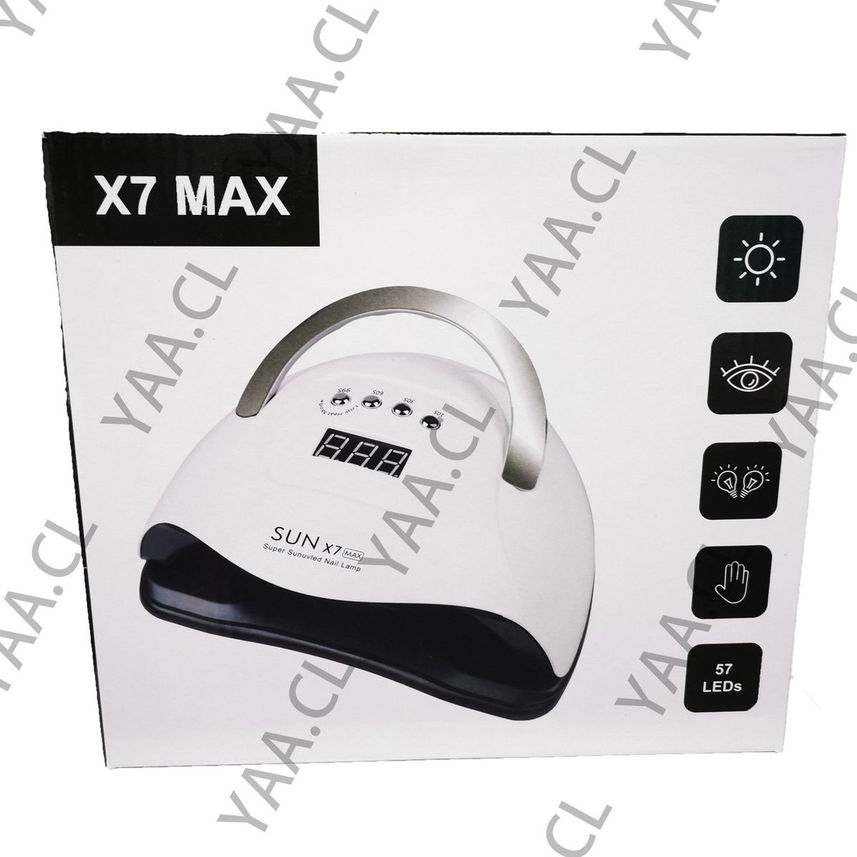 GENERICO - Secador Uña Uv Led Lampara Manicure Profesional 280w