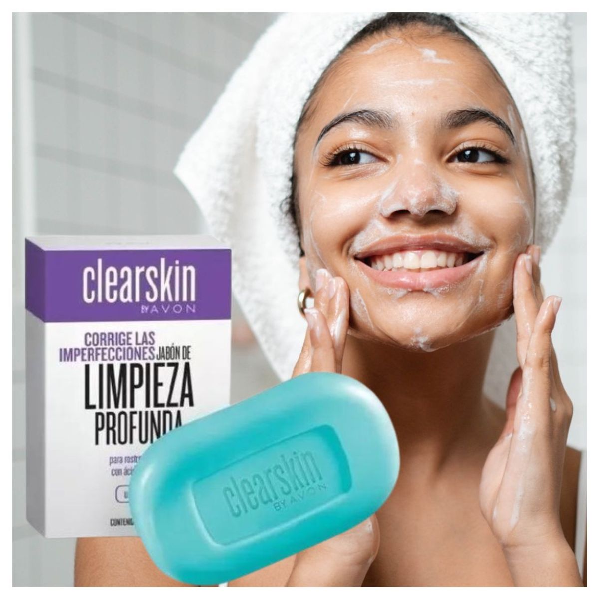 AVON - Jabón de Limpieza Profunda Para Piel Grasa