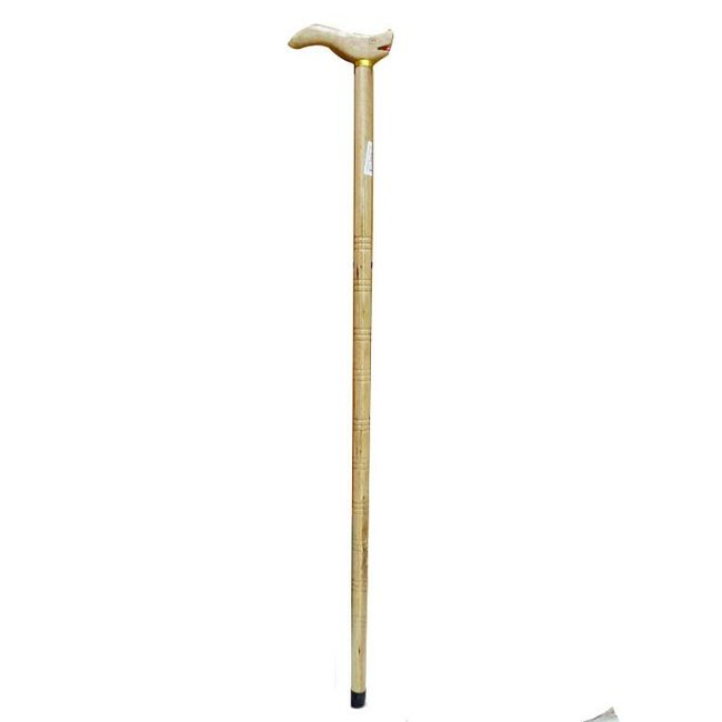 EKOI - Bastón Clasico De Haya Madera 88 Cm