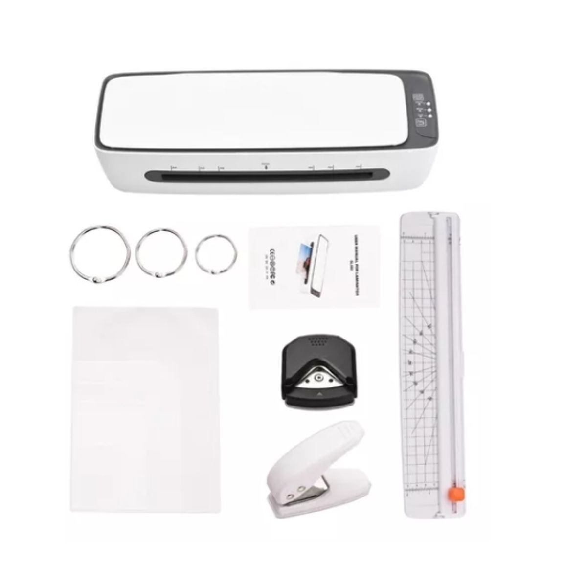 ESHOPANGIE - Termolaminadora 6 En 1 Laminado Frío Calor