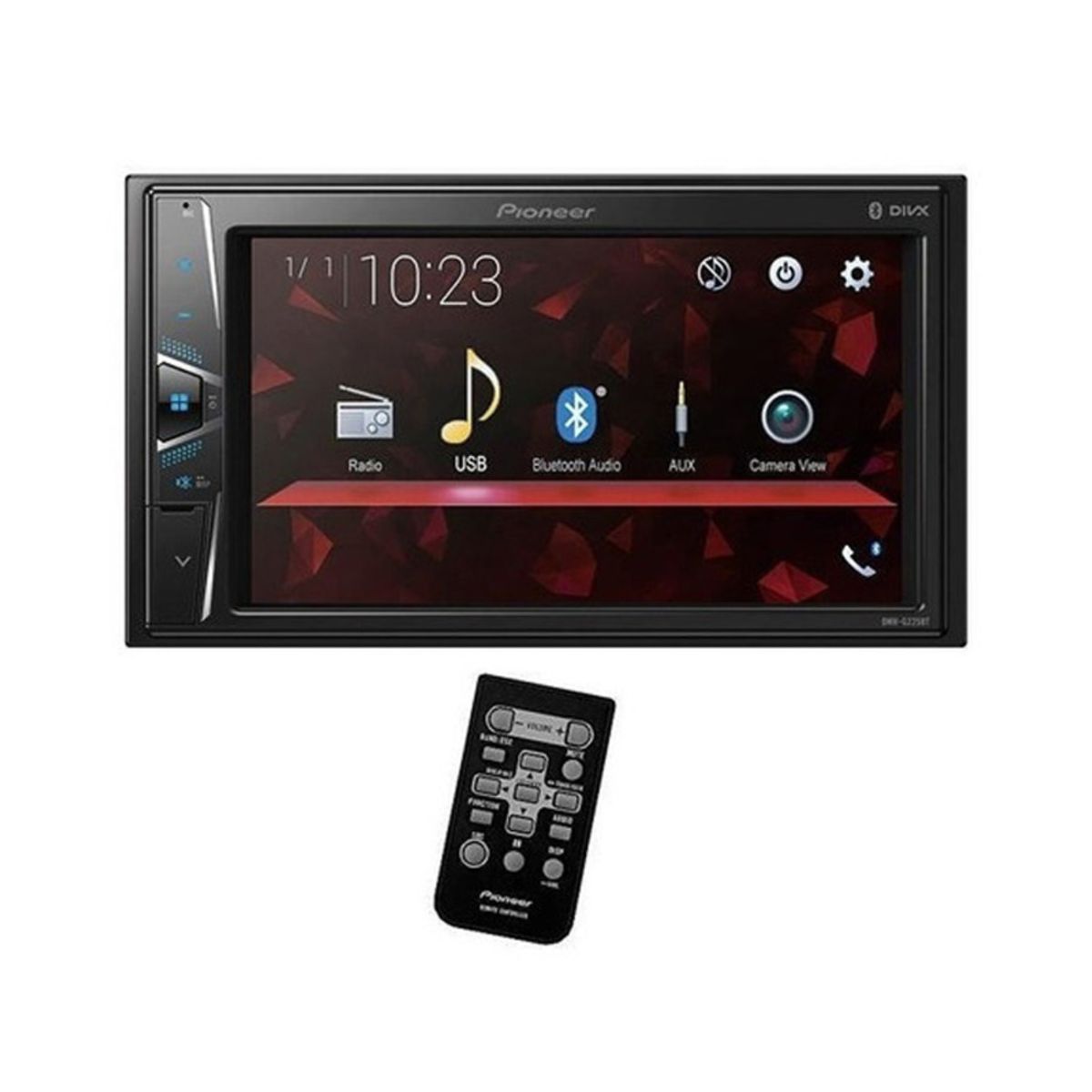 PIONEER - Radio Pioneer DMH-G225BT 2 Din 7 Bandas Eq Bluetooth Usb PIONEER