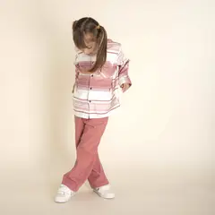 HUSH PUPPIES - Pantalón Niña Flare Rosado