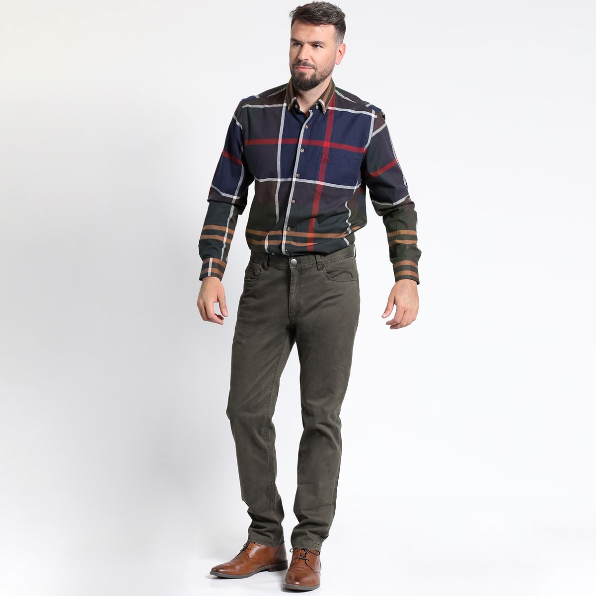 MCGREGOR - PANTALON GABARDINA 5 BOLSILLOS GARMENT DYE MCGREGOR