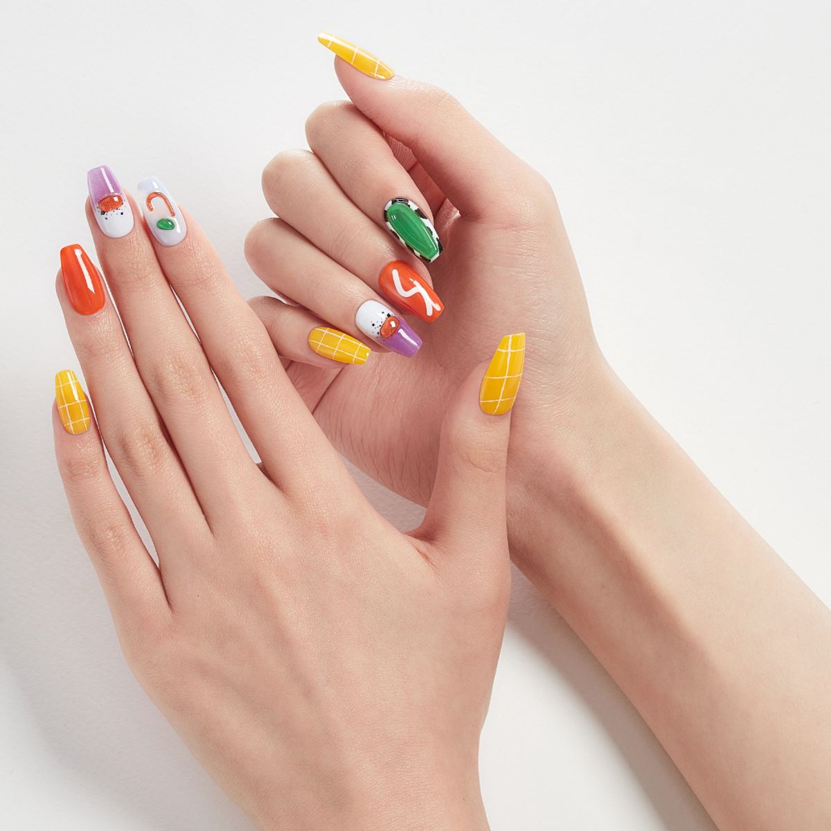 DASHING DIVA - Uñas press on Manicura Dashing Diva MDR1236CF