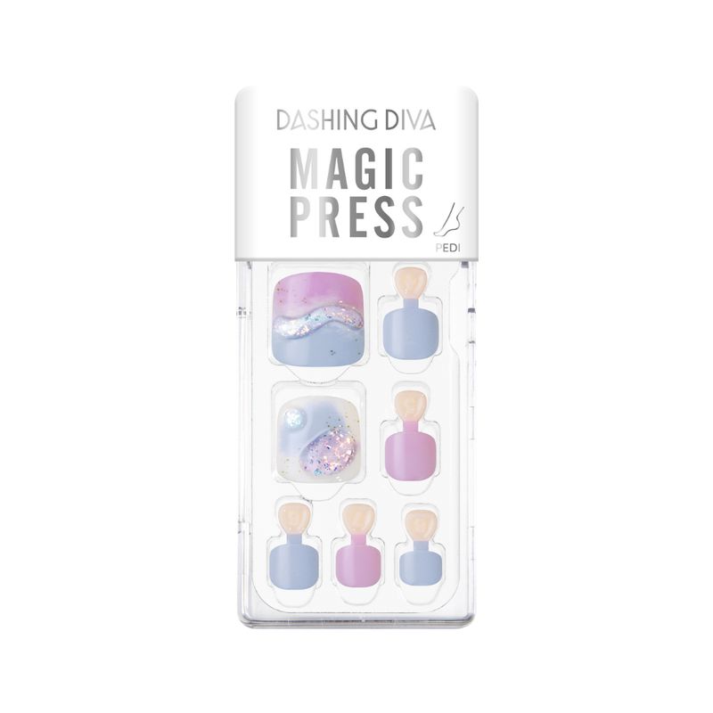 DASHING DIVA - Uñas press on Pedicura Dashing Diva MDR1275P