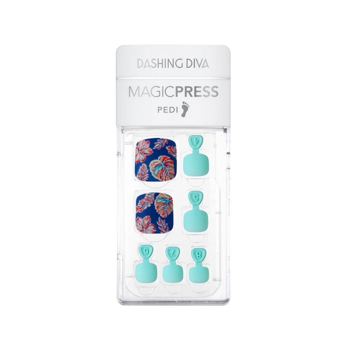 DASHING DIVA - Uñas press on Pedicura Dashing Diva MDR655P