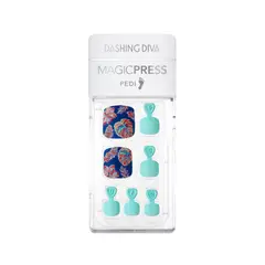 DASHING DIVA - Uñas press on Pedicura MDR655P