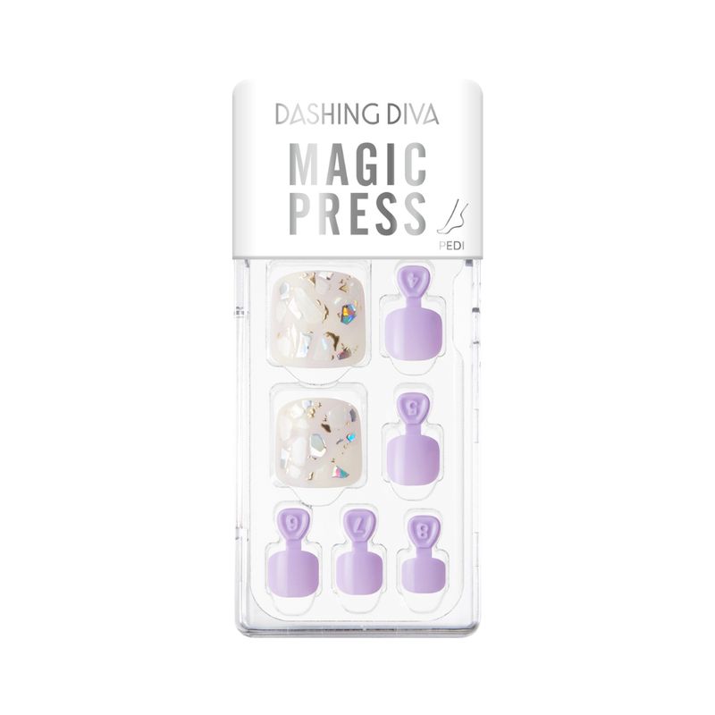 DASHING DIVA - Uñas press on Pedicura Dashing Diva MDR1265P