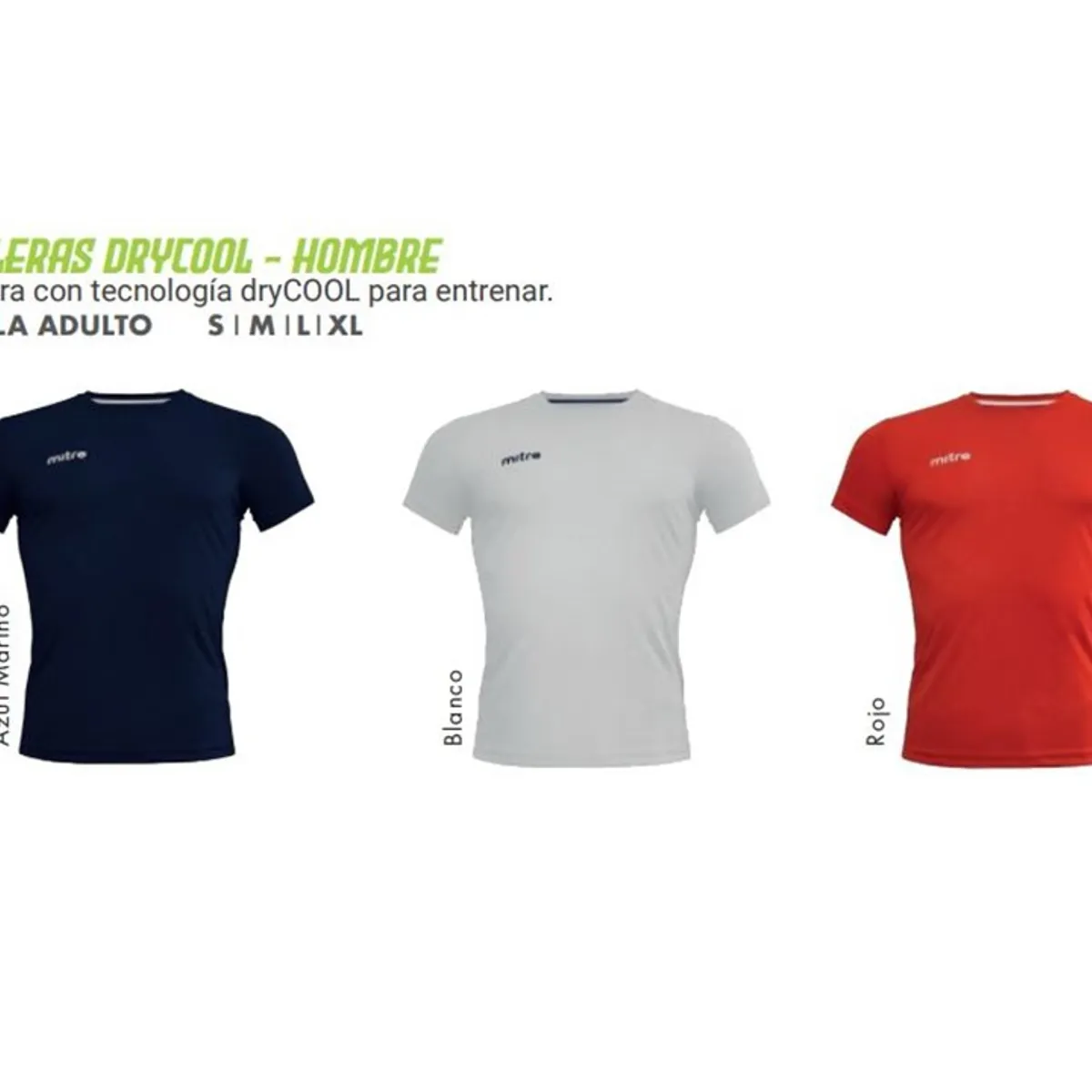 MITRE - Polera Hombre Mitre Drycool Blanco