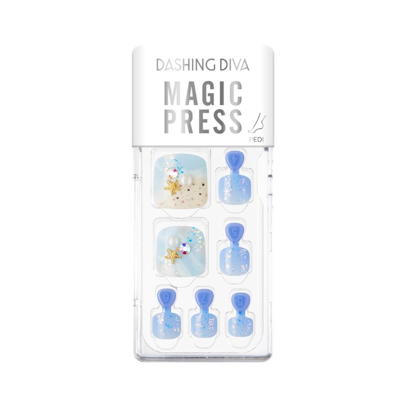 DASHING DIVA - Uñas press on Pedicura Dashing Diva MDR1256P