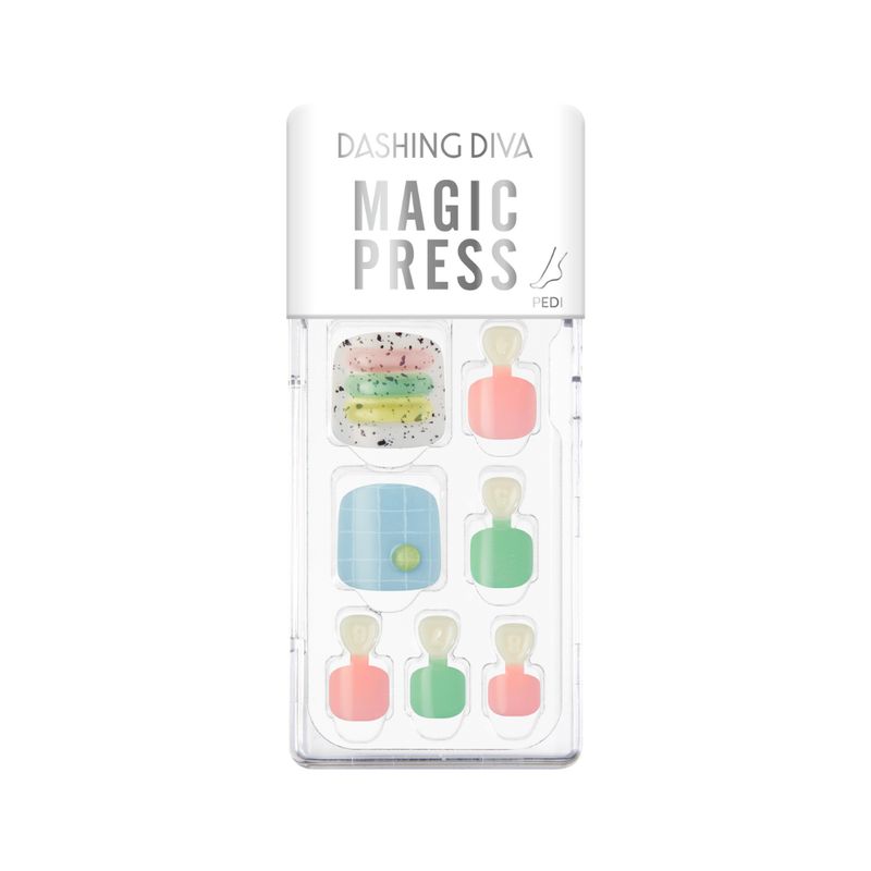 DASHING DIVA - Uñas press on Pedicura Dashing Diva MDR1274P