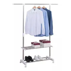 GENERICO - Tendedero De Ropa Perchero Colgador Plegable Niveles Movil 228147