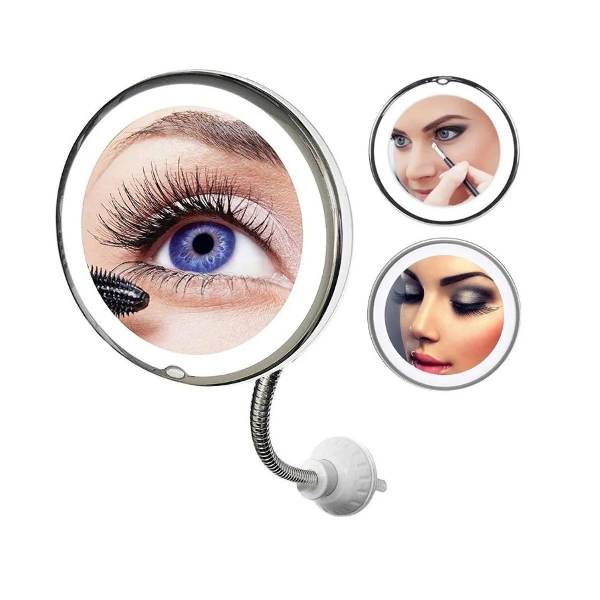 GENERICO - Espejo  Con Aumento X10 Ventosa