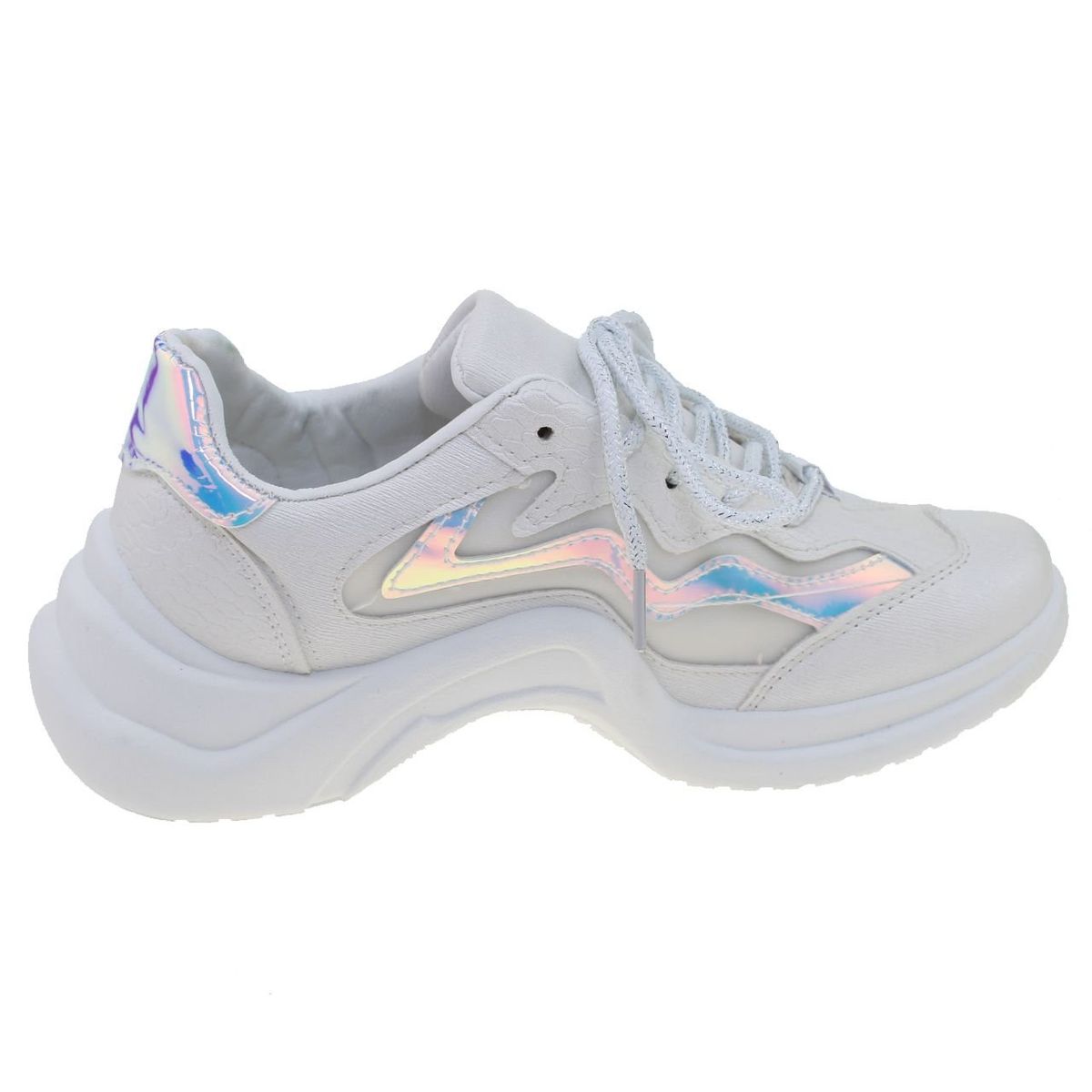 VIA FRANCA - Zapatilla Casual Para Mujer Color Blanco