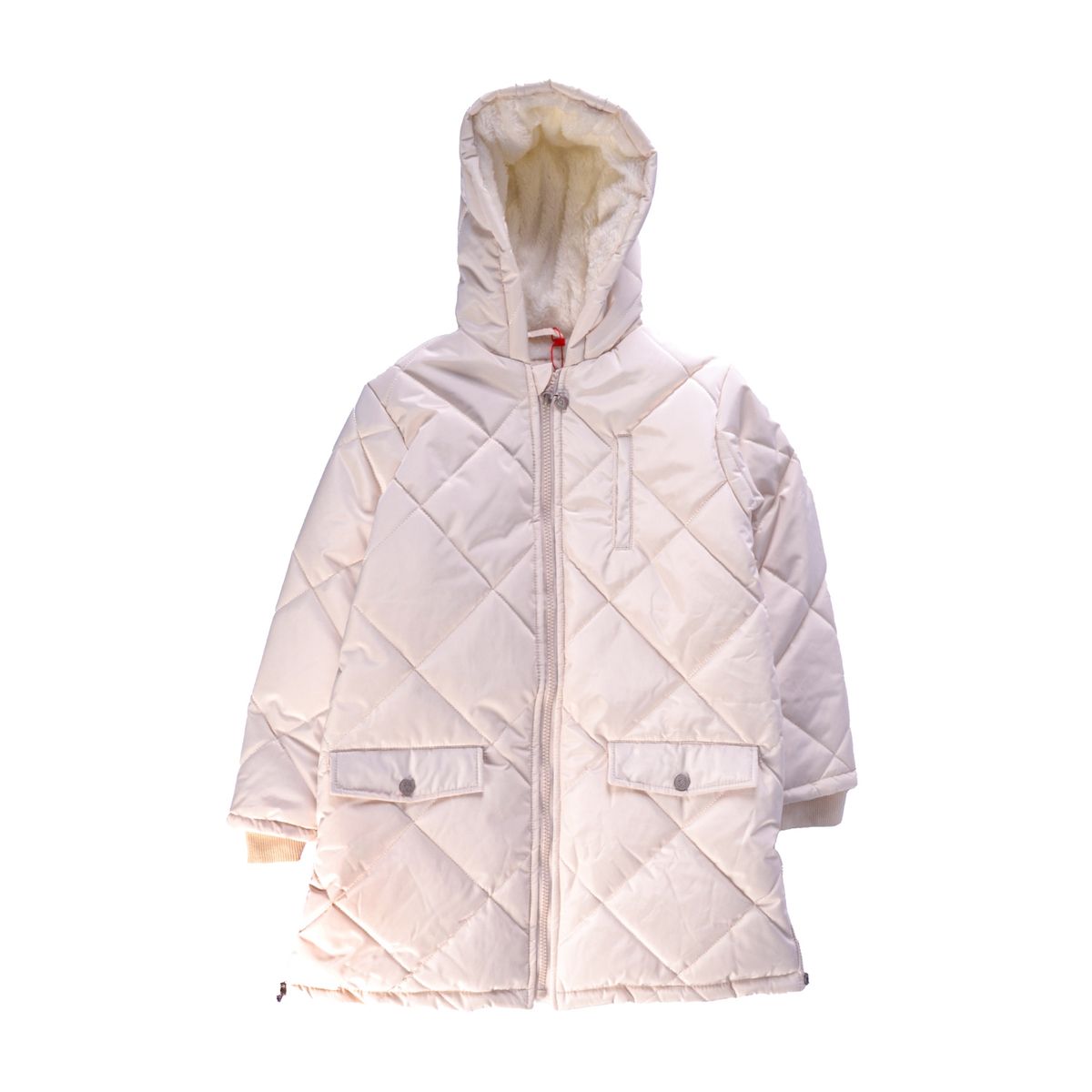 PILLIN - Parka Niña Crudo Pillin - Crema