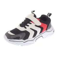 VIA FRANCA - Zapatilla Casual Para Niño Color Negro