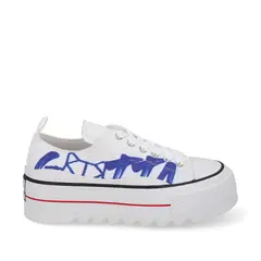 GOTTA - Zapatilla Mujer Plataforma Blanca 33741