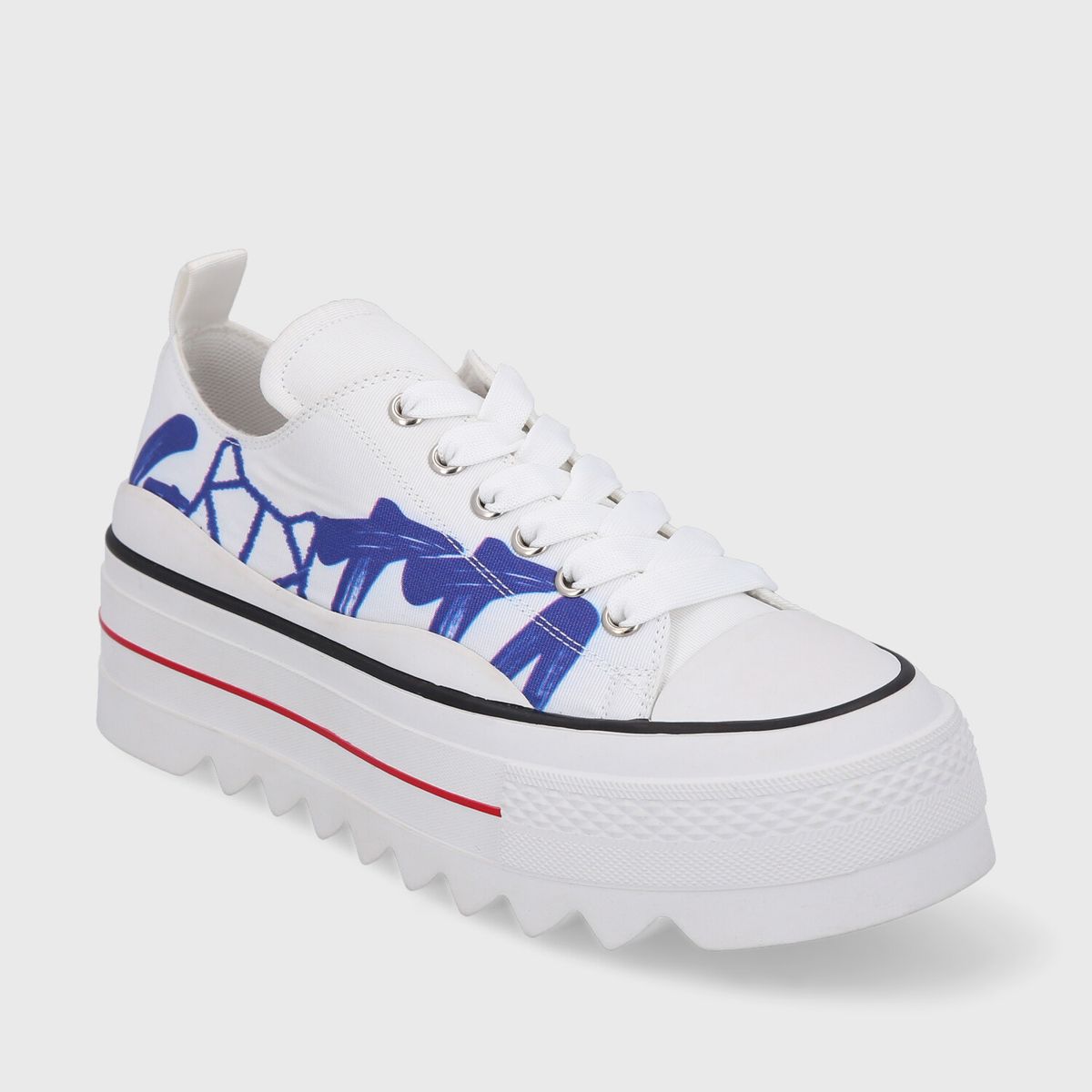 GOTTA - Zapatilla Mujer Plataforma Blanca 33741