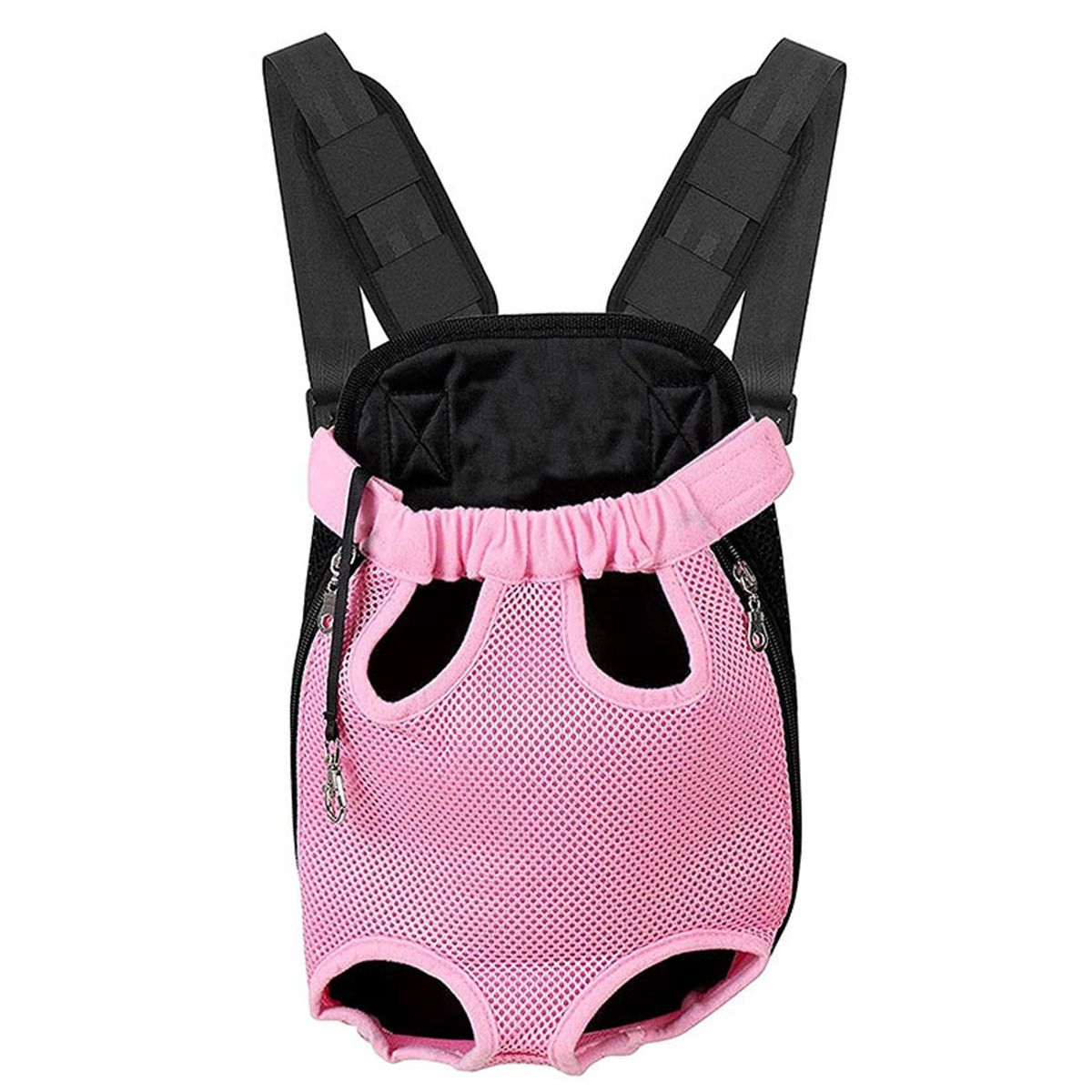 GENERICO - Mochila Canguro de Transporte para Mascotas Rosado Talla M