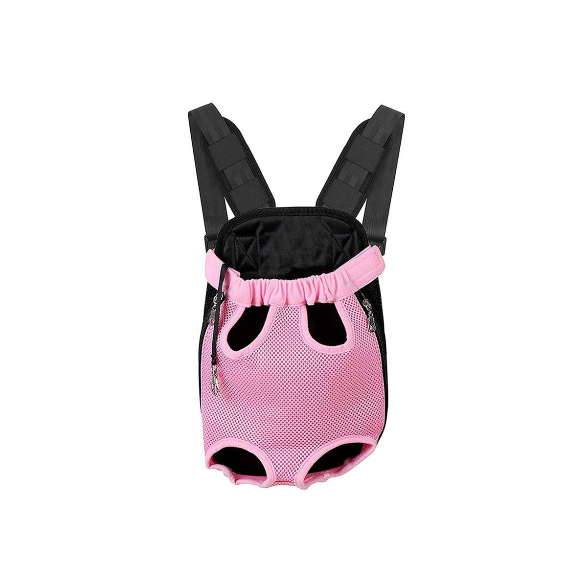 GENERICO - Mochila Canguro de Transporte para Mascotas Rosado Talla M