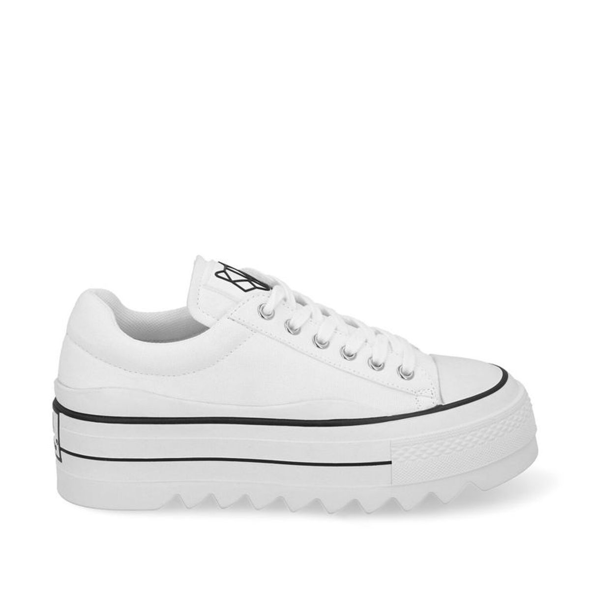 GOTTA - Zapatilla Plataforma Blanca  Mujer 33740