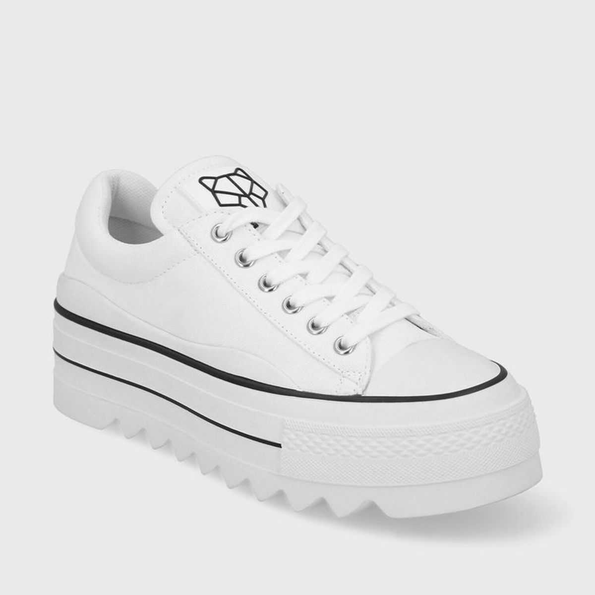 GOTTA - Zapatilla Plataforma Blanca  Mujer 33740