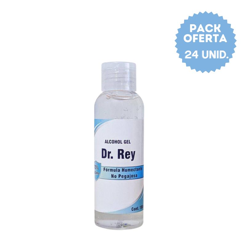 DR REY - Pack 24 Unidades De Alcohol Gel 100 Ml Dr. Rey