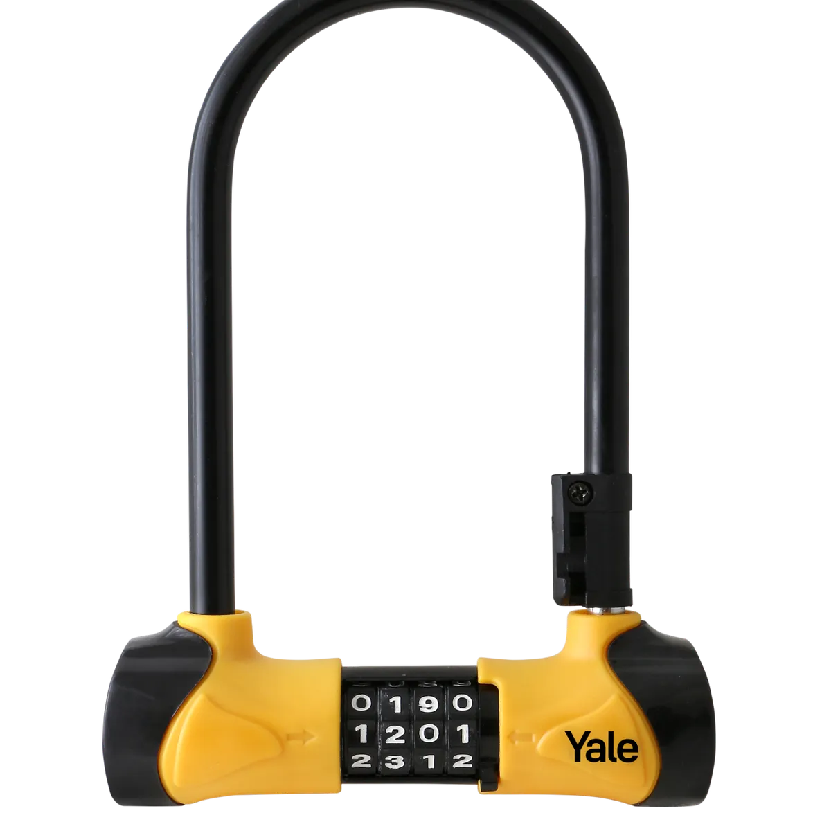 YALE - Candado Yale Bicicleta U-Lock 24cm Combinación Negro