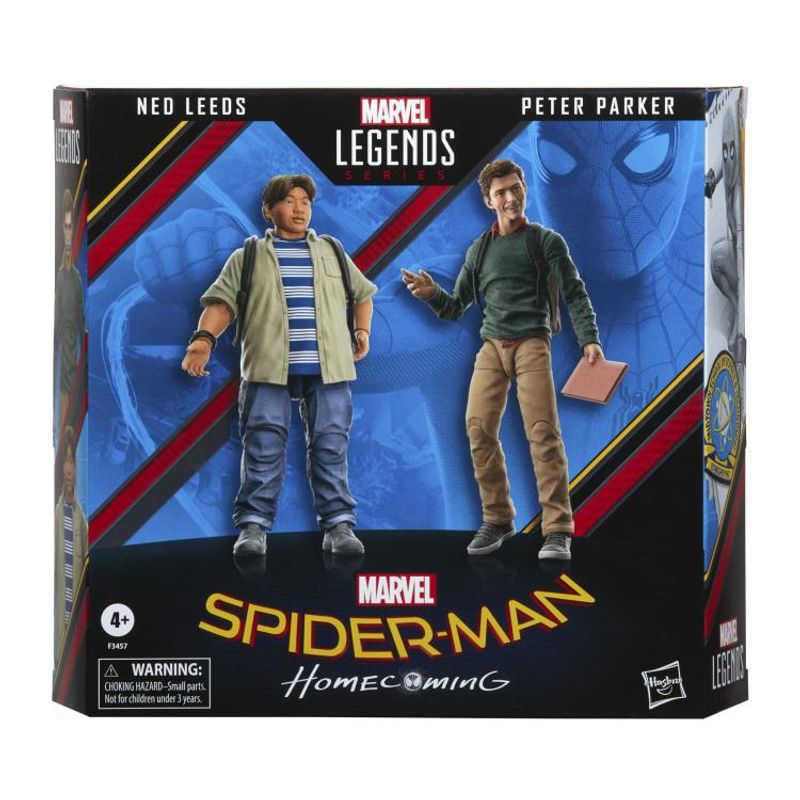 HASBRO - Pack Marvel Legends Spiderman Homecoming Peter Ned