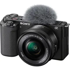 SONY - Cámara Alpha ZV-E10 16-50mm kit Negro