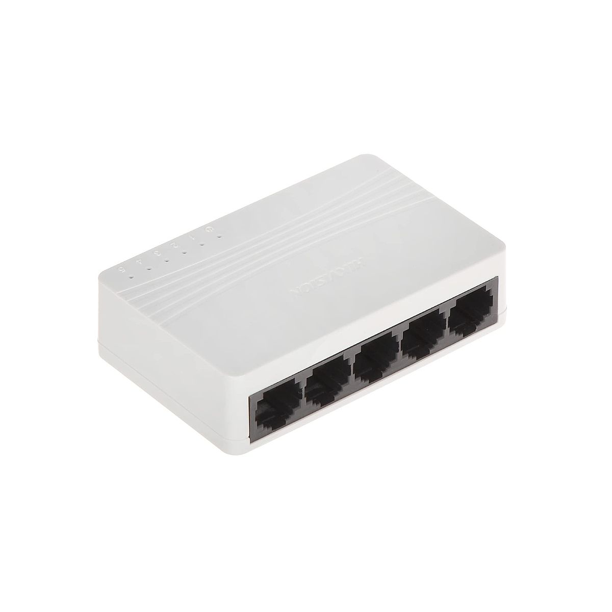 HIKVISION - Switch LAN Hikvision 5 Puertos 10/100 DS-3E0105D-E - Blanco