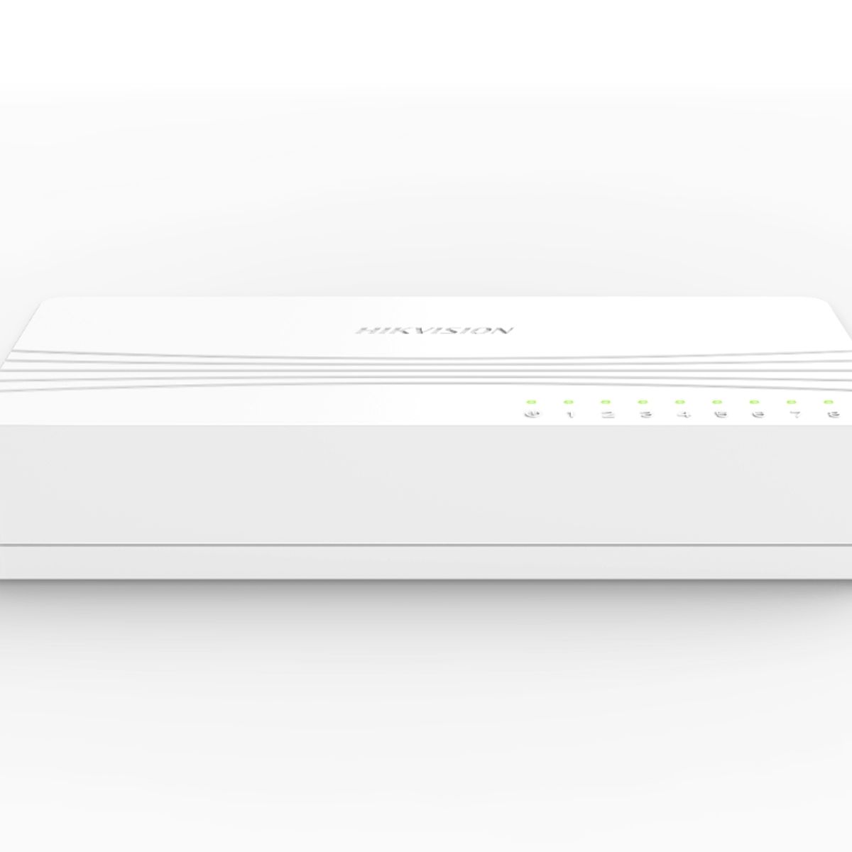 HIKVISION - Switch LAN Hikvision 8 Puertos 10/100 DS-3E0108D-E - Blanco
