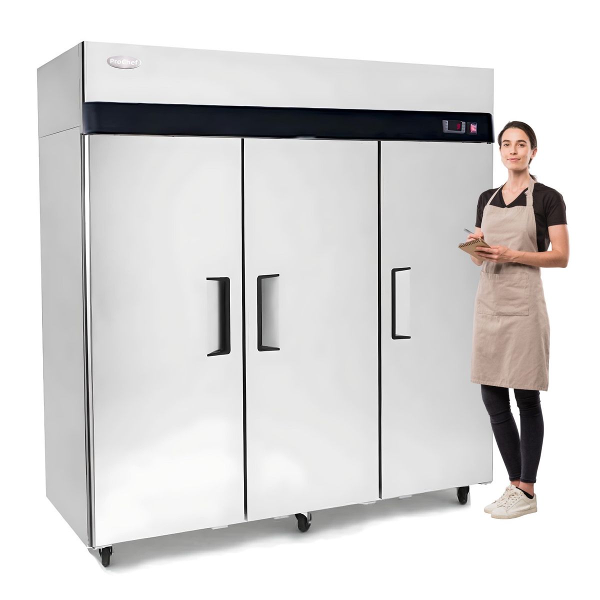 PROCHEF - Refrigerador Dual Industrial 1380 lt. Acero Inox.