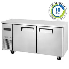 PROCHEF - Meson Refrigerado 150 Cm Acero Inox. 2 Puertas 400 Litros