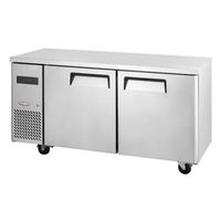Meson Refrigerado 150 Cm Acero Inox. 2 Puertas 400 Litros