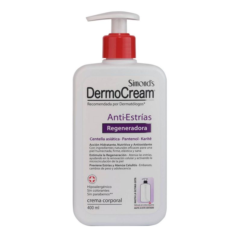 Dermocream - Crema Simonds Dermocream Anti Estrias 400ml.-
