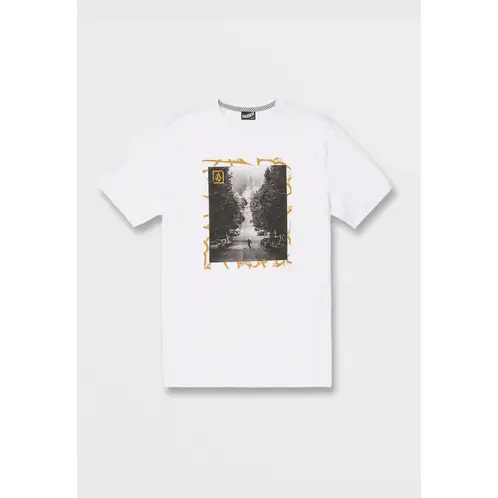 VOLCOM - Polera SKATE VITALS SST Hombre Blanco