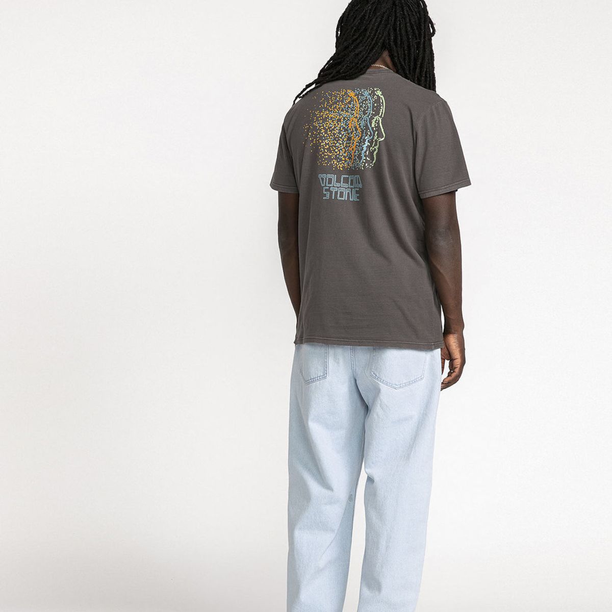 VOLCOM - Polera CONCIOUSCOLLIDER SST Hombre Gris Volcom