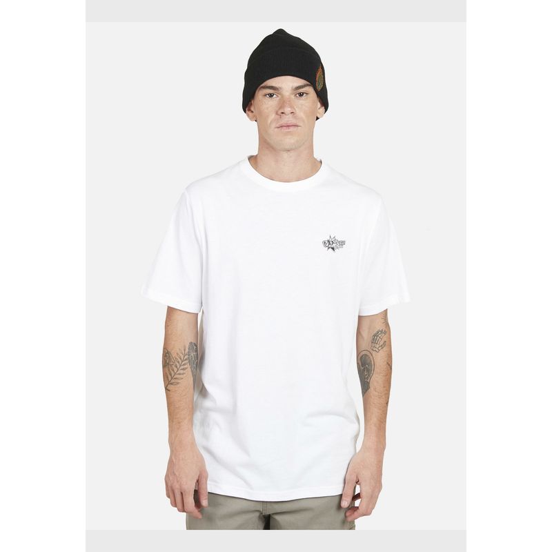 VOLCOM - Polera SERRATED S/S TEE Hombre Blanco Volcom.