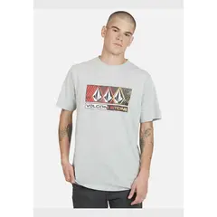 VOLCOM - Polera VANISHER S/S TEE Hombre Gris