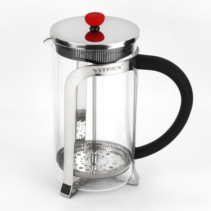 VITREX - Cafetera de embolo 1L Chennai Vitrex
