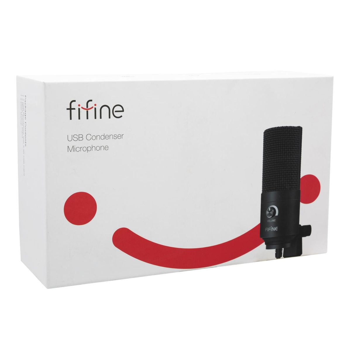 FIFINE - MICRÓFONO CONDESADOR NEGRO USB K669B (6951613991640) FIFINE