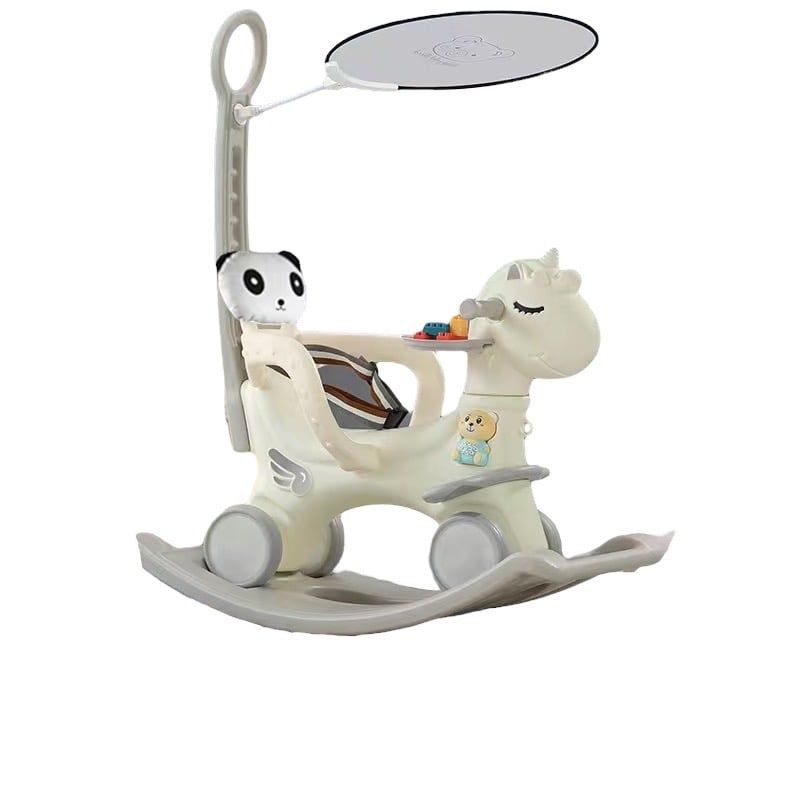 LUBABYCAS - Correpasillo Andador Balance 3 En 1 Con Accesorios Blanco