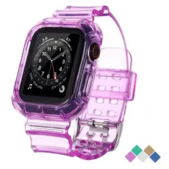 CELLBOX - Correa de Plástico Traslúcido para Apple Watch