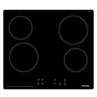 Encimera Vitrocerámica Gröner Touch Black 4Q