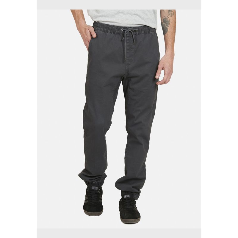 VOLCOM - Pantalon Jogger Fit Hombre Gris Volcom