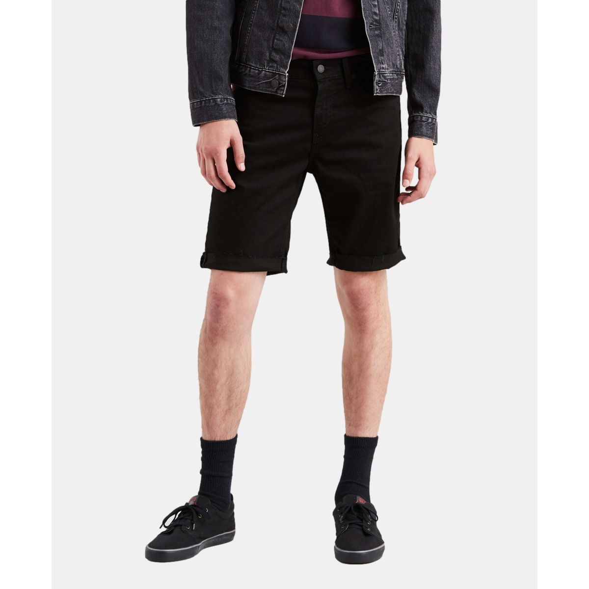 LEVIS - Shorts Hombre 511 Slim Cut-Off Negro Levis
