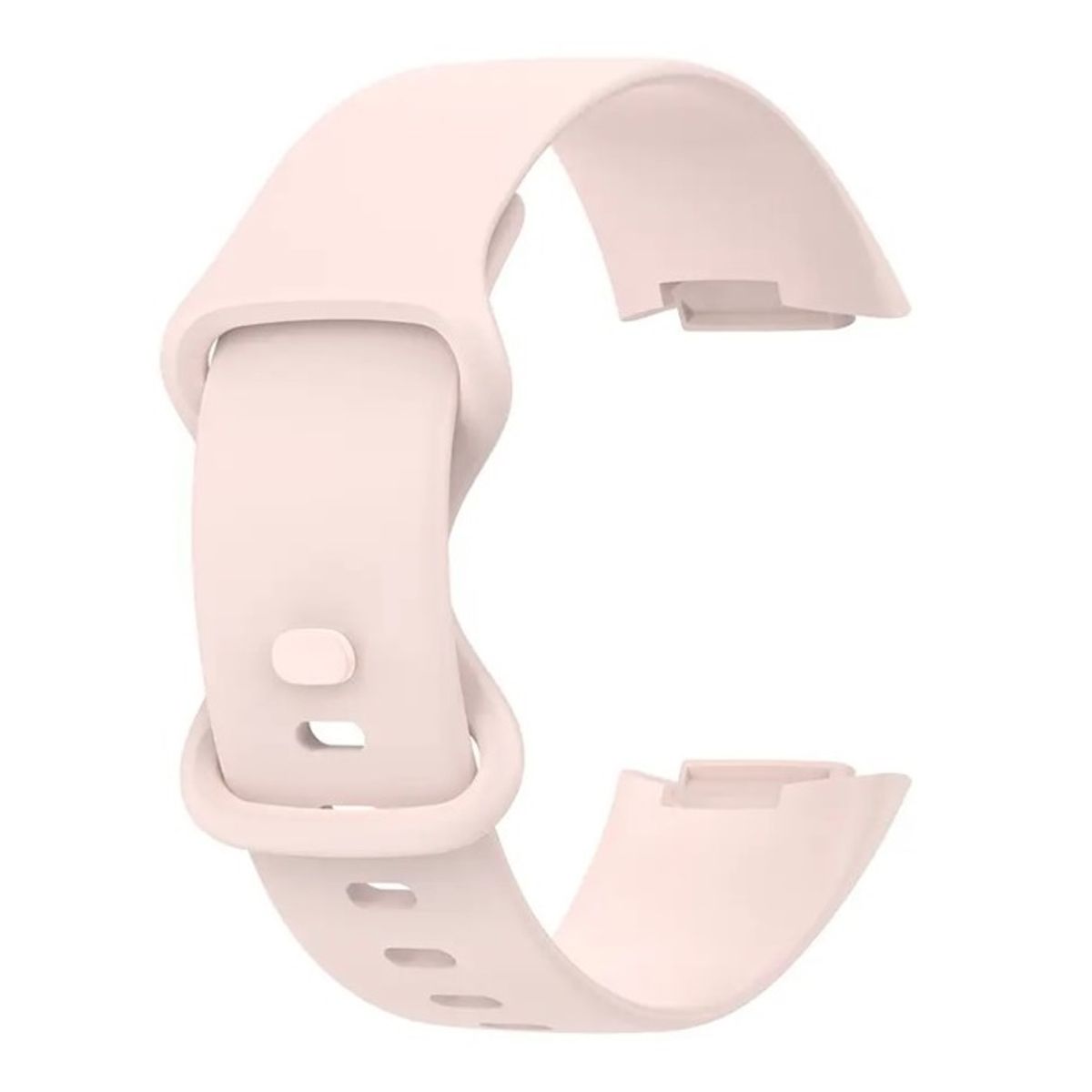 GENERICO - Correa Silicona Compatible Fitbit Charge 5 / 23mm Rosado Claro