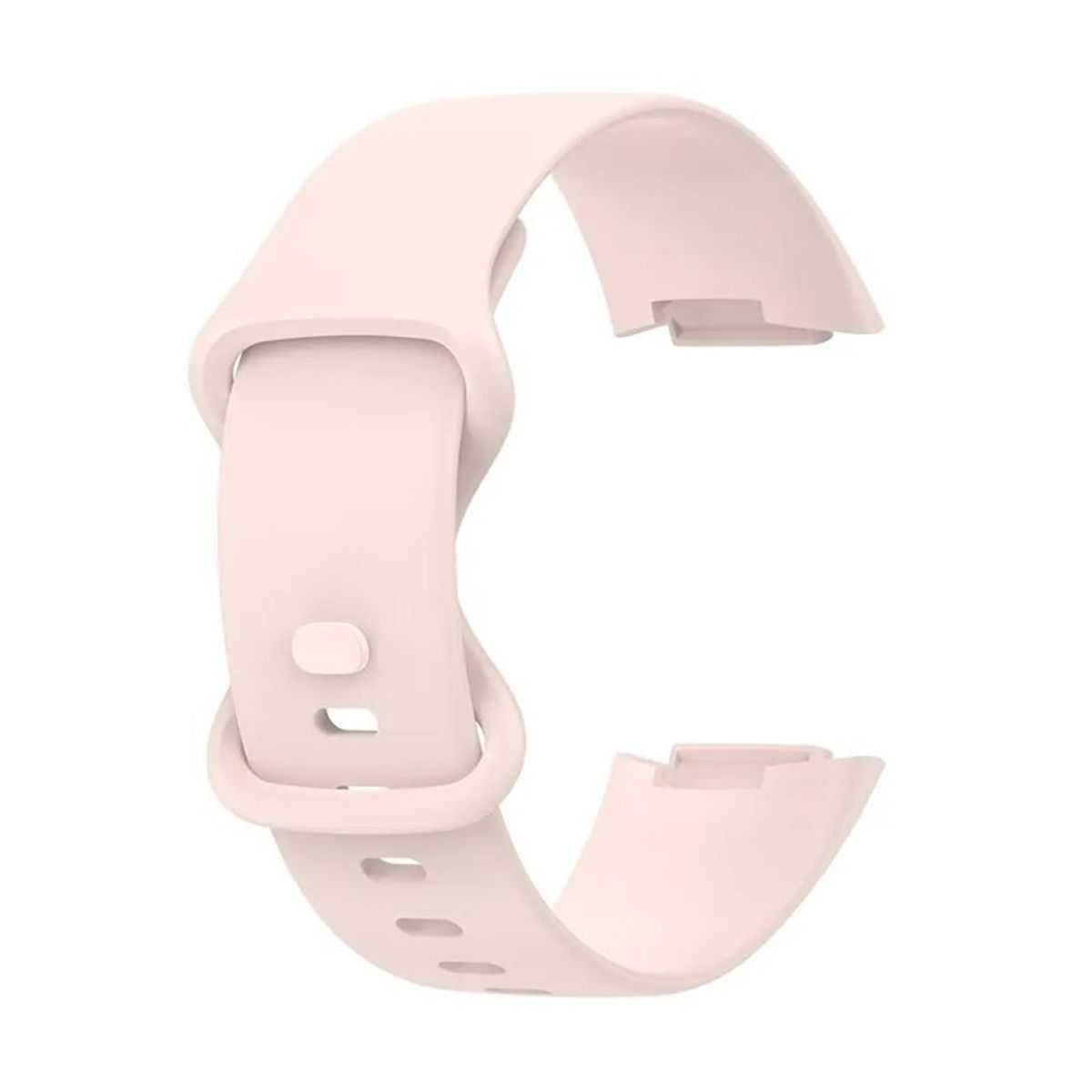 GENERICO - Correa Silicona Compatible Fitbit Charge 5 / 23mm Rosado Claro