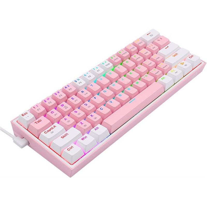 REDRAGON - Redragon Fizz Pro K616-RGB Bluetooth 5.0 PINKWHITE